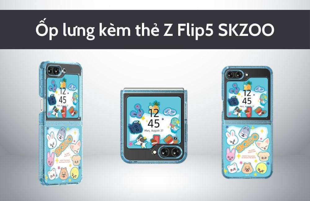 Ốp lưng kèm thẻ Z Flip 5